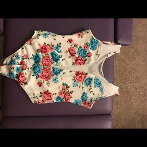 Floral bodysuit